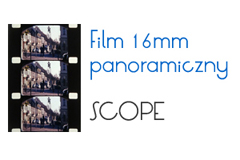 Film 16mm panoramiczny SCOPE