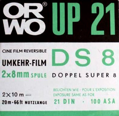 Tama filmowa ORWO UP21 DS8