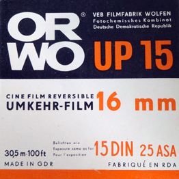 ORWO UP15 16mm