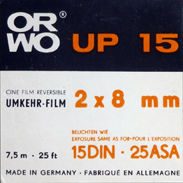 ORWO UP15 2x8mm