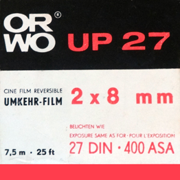 ORWO UP27 2x8mm